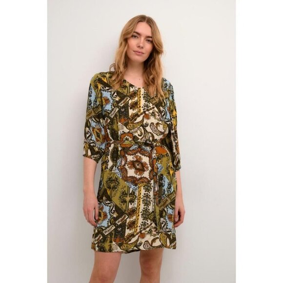 NWT CREAM Melody Short Dress - Mollie Fit - Picture 11 of 12